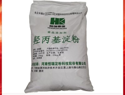 食品级羟丙基淀粉HP102恒瑞惠康25kg袋装速冻米面制品冷冻肉制品